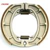 For SUZUKI RM 125 RM125 1984 Front Rear Shoe Drum 84 Semi-Metallic Brake Shoe Pads Set