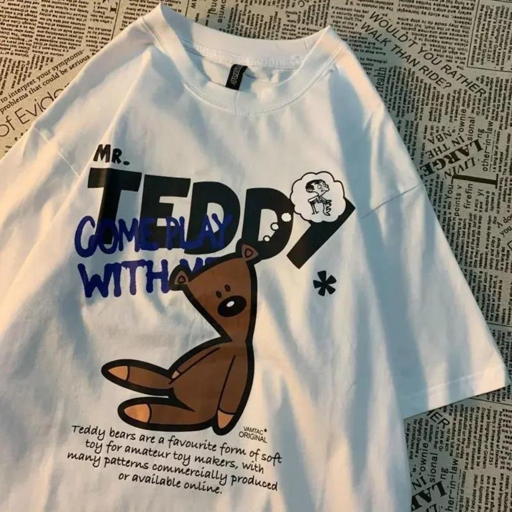 

Летняя женская футболка большого размера с коротким рукавом и принтом букв, мужская хип-хоп футболка с коротким рукавом, уличная винтажная футболка, свободная футболка XXXXXL бежевый