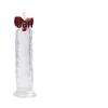 Dildo Ventouse Gelée de Cristal - Transparent Masturbateur Féminin Faux Pénis