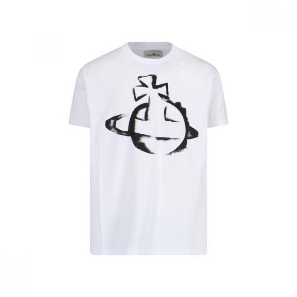 

25ss Vivienne WesTwood ShorT Sleeve T shirT 3g010033j001ma401 Dom XXS