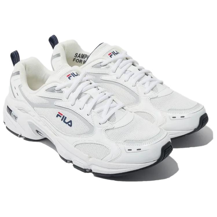 FILA Memory Decimus V3 Comfortable Soft Low-Top Casual Shoes Unisex sneaker White 1RM02954H100