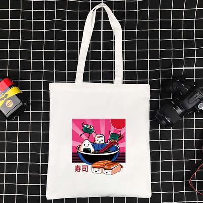 Plátěná polyesterová nákupní taška Harajuku Japan Series Tašky přes rameno Dámská nákupní taška Vysoce kvalitní kabelky Skládací Ecobag