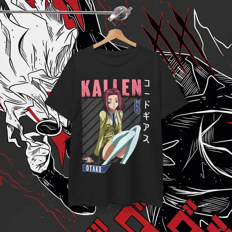

Anime Kallen Kozuki Cosplay Shirt Size S - 5Xl Black Size S - 5XL Unisex T-Shirt XXXL