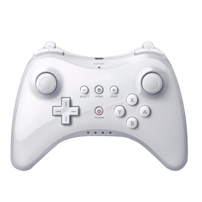For Wii U Pro Nintendo Controller Gamepad USB Bluetooth Wireless Remote Controle White