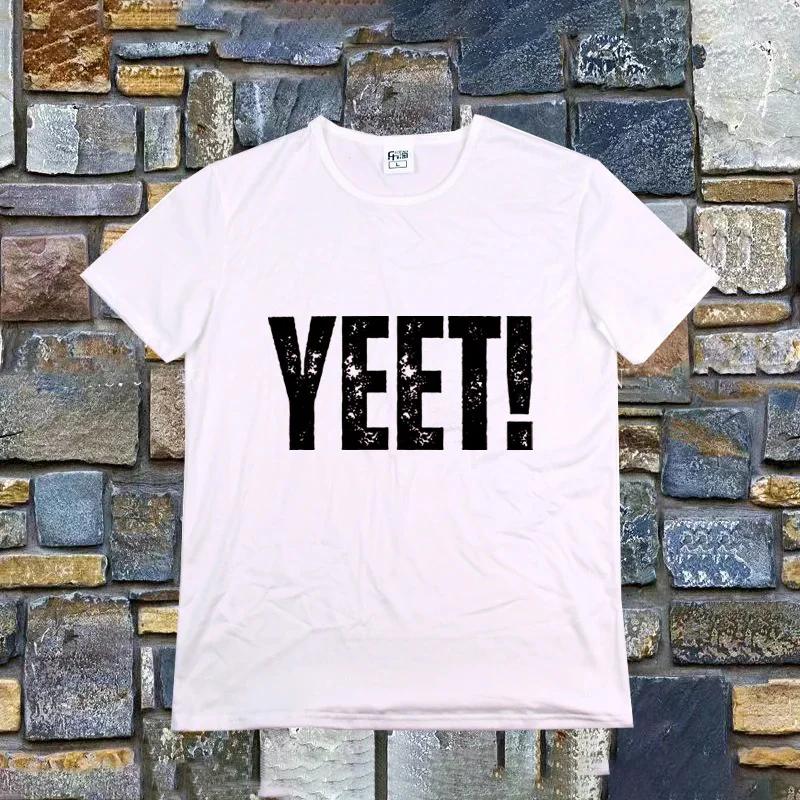 Retro Tričko Jey Uso Yeet Vtipné citáty Wresting Lovers Grafické tričko Měkké Unisex Tričko s výstřihem do O Letní tričko Módní topy