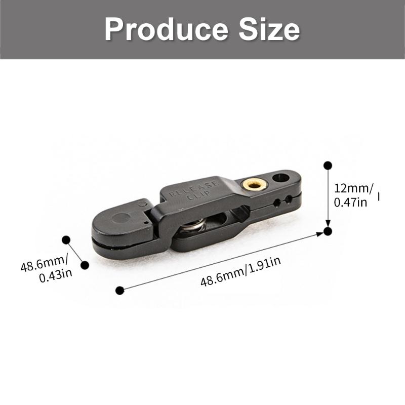 Fishing Line Release Snap Clip Plastic Adjustable Tension Downrigger Outriggers Clip Fishing Line Clamps Enduring