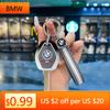 BAGO1 Car Sticker Car Key Cover Case Cover Shell Fob for BMW X5 E53 X3 F83 E46 E39 E38 E60 E63 E61 E64 Series 3 5 7 330i Z3 Z4 E85 E86