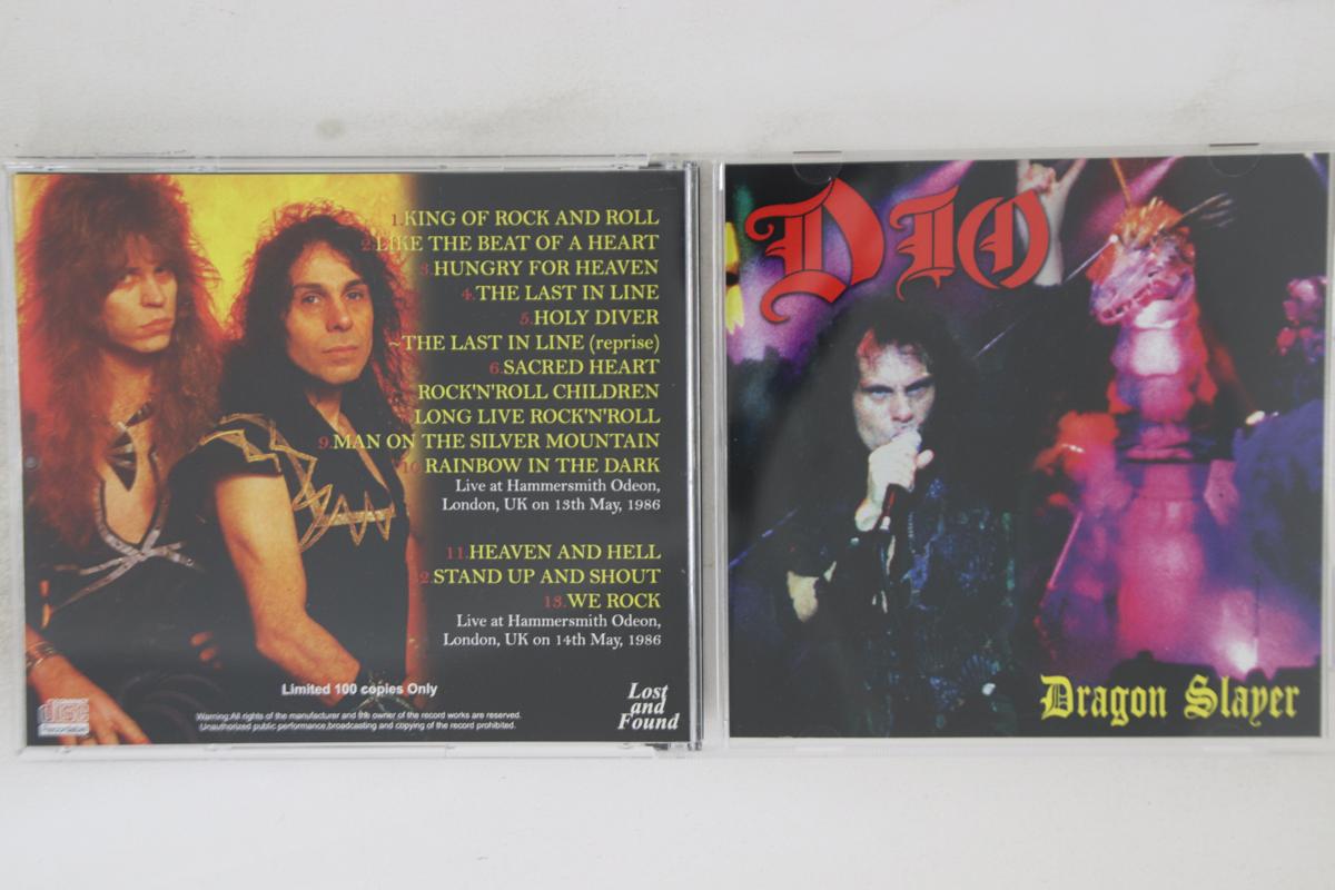 

CD DIO - Dragon Slayer LAF1011 LOST AND FOUND Japan Metal Used