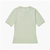 Ganni T3632 822 Flower Logo Print Women S Short Sleeve Tee