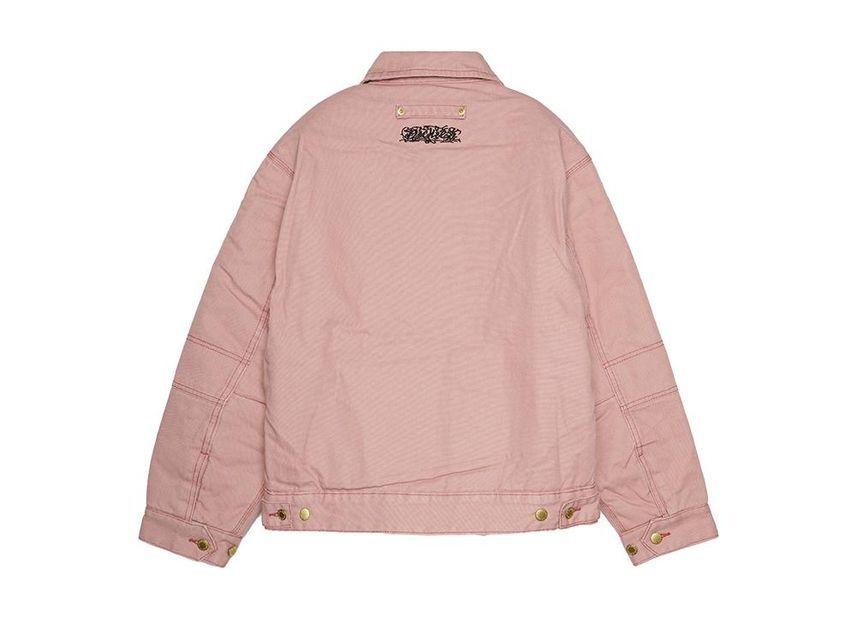 Supreme Dickies Kapuzen-Arbeitsjacke Staubrosa