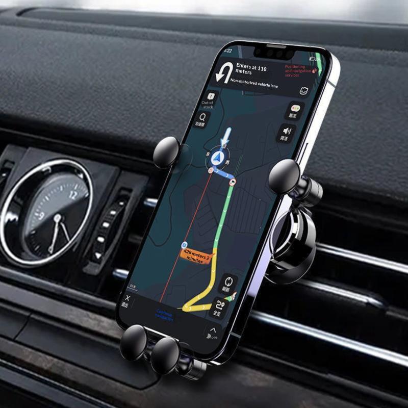 Gravity Car Phone Holder In Car Air Vent Mobile Phone Stand Supports Suit For Cell Car Holder