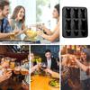 Whiskey Ice Mold 9-Grids Silicone Dog Ice Molds Fun Shapes Easy Release Food-Grade Drink Iceblock Maker Reusable Whiskey