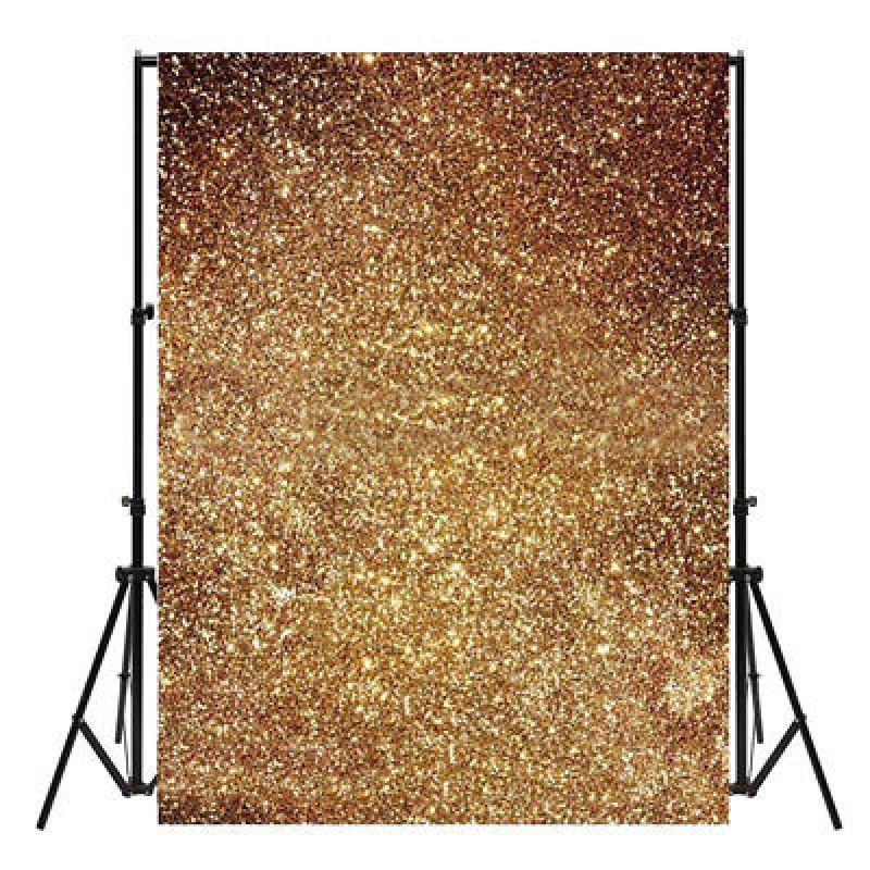 Golden Studio Glitter Photography Backdrop Prop Tools For Wedding Christmas