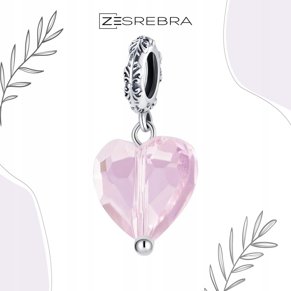 Heart Charms 925 Beads Pendant Heart Hanging