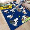 Non-slip Area Rug for Living Room with Snoopy Cartoon Design, Soft Rug for Bedroom, Children's Playroom, Sofa, Home Decor, Doorm