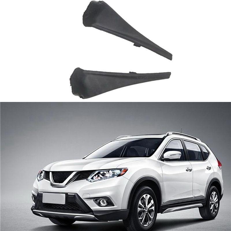 16X Front Windshield Wiper Cowl Side Trim Cover Water Deflector Plate For Nissan X-Trail Xtrail T32 Rogue 2014-2020