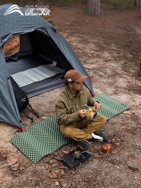 BSWolf Outdoor Camping Egg Crate Sleeping Pad