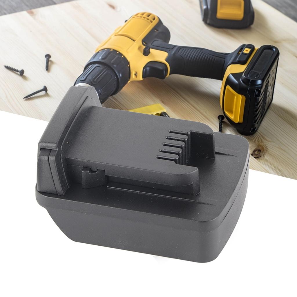 Battery Adapter Built?in PCBA Voltage Protection Black for DCB200 to for Milwaukee M18