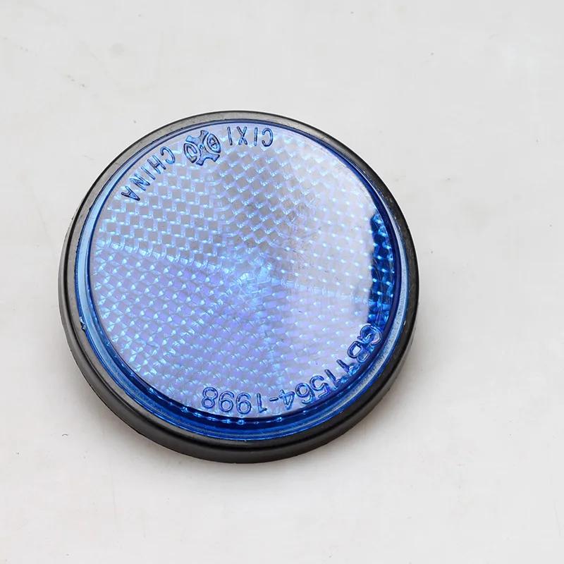 Circular Reflector Universal Motorcycle Scooter Dirt Bikes Bicycle Circular Reflector Safety Reflector Motorcycles Access