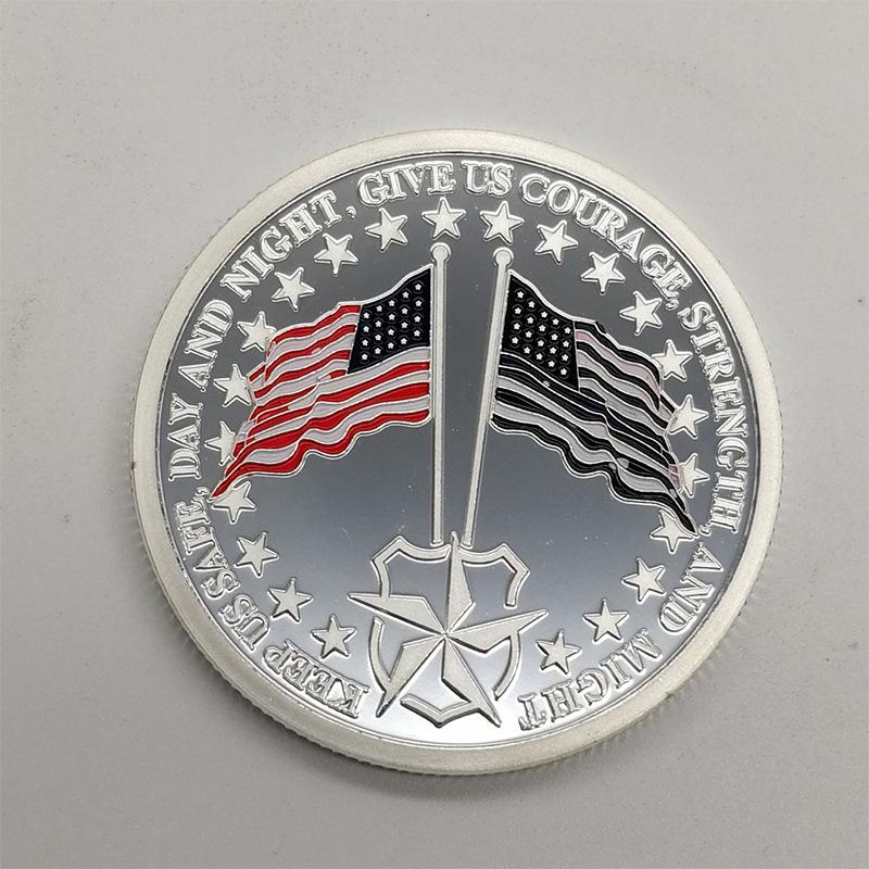 American challenge coins, badges, commemorative medals, collectibles, ornaments, creativity, holiday gifts, coins, Christmas gift, Stocking stuffers