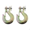 2pcs 1/4" Chain Latch LHook Clevis Rigging Tow Winch Trailer G70