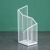 Nordic Wrought Iron Umbrella Stand Hotel Lobby Holder Hallway Porch Bucket Household Furniture Organizer Entryway Decor