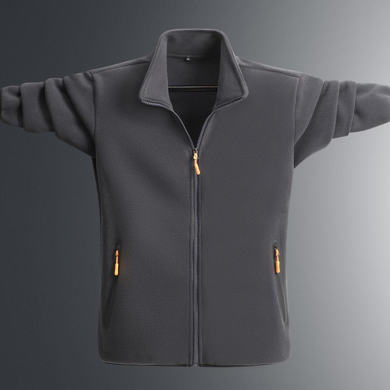 Men Winter Soft Fleece Jacket Coat Male Outerwear Parkas Coat Men Windbreak Thick Warm Fleece Jacket Men Autumn Sports Top