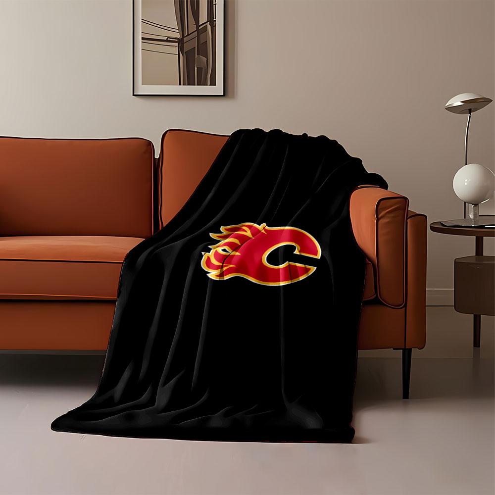 Flaming "C" Logo Blanket print blanket soft and cozy perfect for the living room bed sofa or a nap,gift