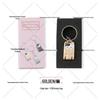 Mini Foldable Nail Clipper with Keychain - Portable Flip-Top Kitten Design