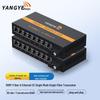 Yangye 100Mbps SC Single-Mode Fiber Optic Transceiver