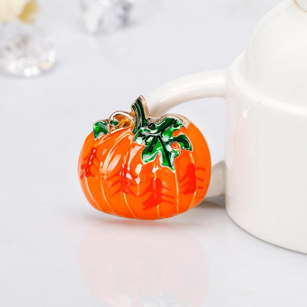 Halloween Pumpkin Metal Enemal Pins Badges Brooches Backpack Clothes DIY Decoration