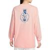 Nike Sports Casual Crew Neck Pullover Long Sleeve T-Shirt Women tops IR0096-800