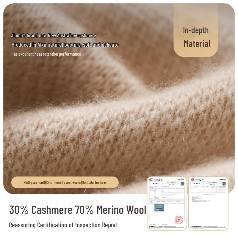 JIUMU Women's Winter Cashmere Scarf