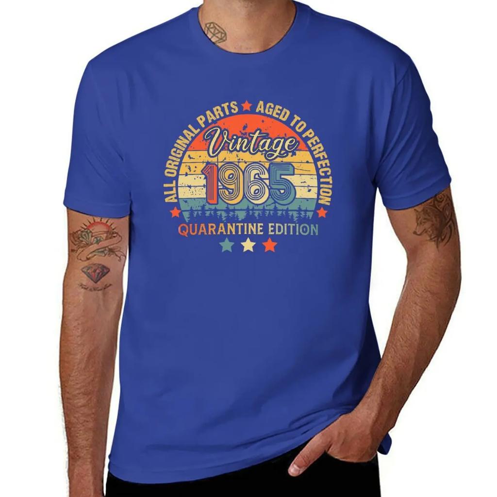 1965 Quarantine Birthday 56th Quarantine Birthday, All Original parts Aged To Perfection, gift for Born In 1965 / Funny T-Shirt