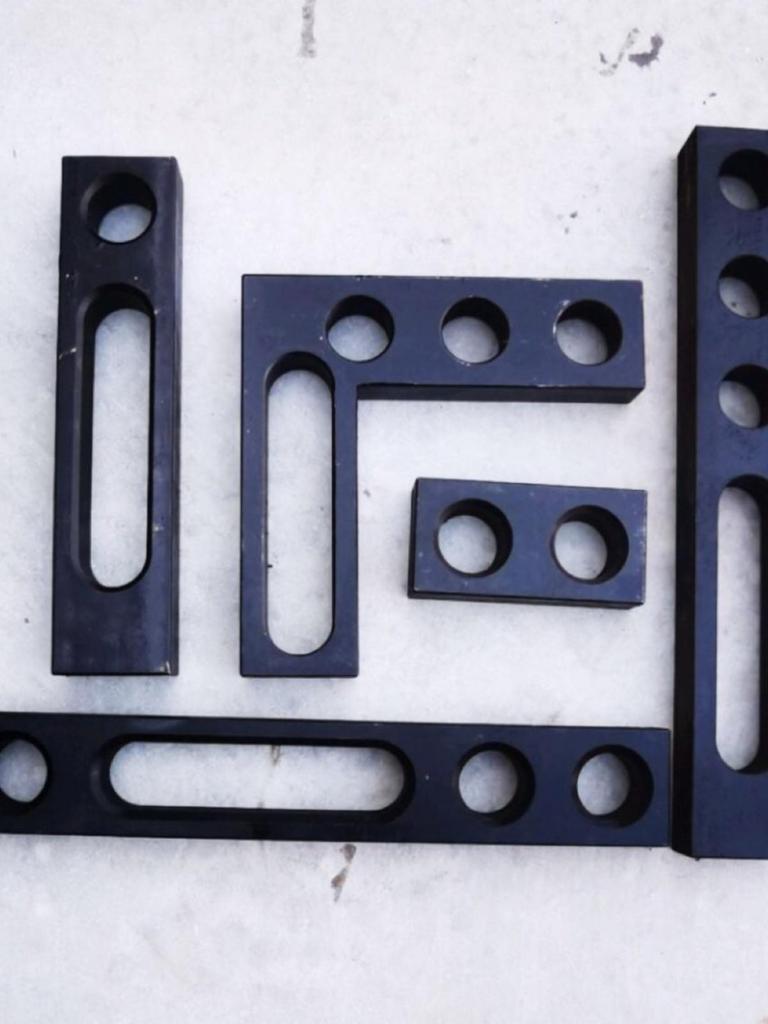 Adjustable Welding Platform: Flat Fixture Jigs, Positioning Ruler, Square Clamp, Lock Pin