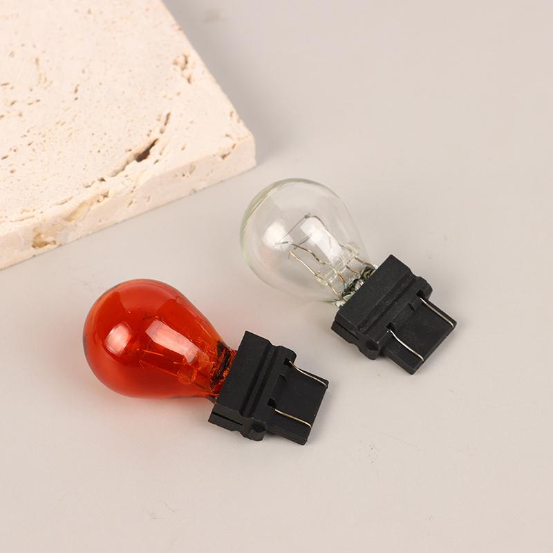 2Pcs 3157 DC12V 21/5W Car Brake Light Bulbs Halogen Lamp Quartz Glass Turn Signal Light Brake Lights Reverse Lamp Bulbs 7