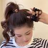 Xiangwan Hair Ties, 4 Pack, High Elasticity Rubber Bands for Women, Durable And Cute Bear-Shaped Hair Ties, Everyday Hair Bands