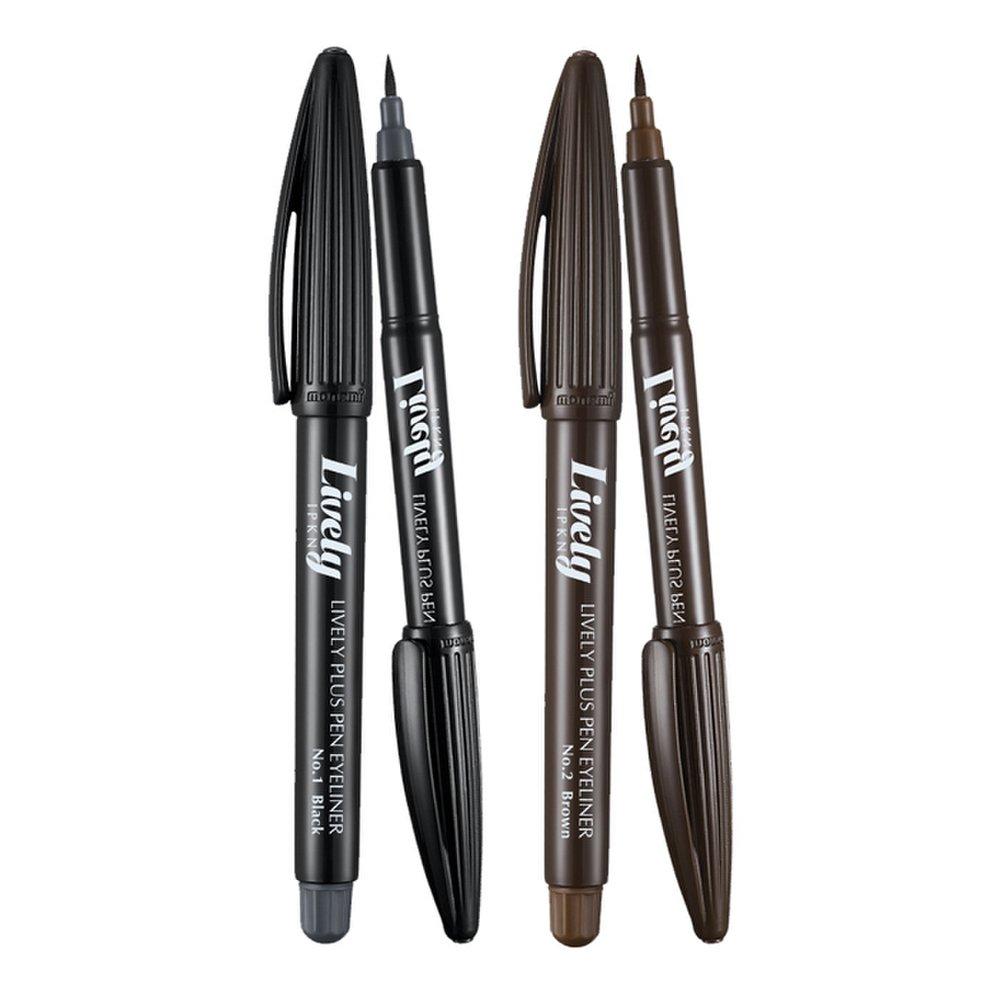 

IPKN Lively Plus Pen-подводка для глаз 0,65 г 1+1+1 Black x3