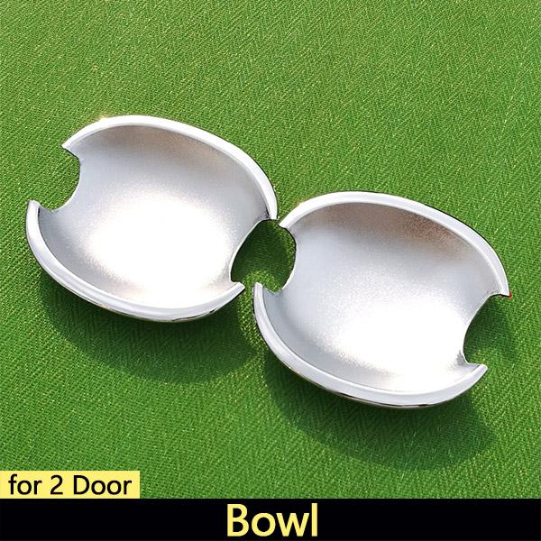 for VW POLO MK4 2002-2008 9n 9n3 Chrome Handle Cover Trim Set Volkswagen 2005 2006 2007 GTI Car Accessories Stickers Car Styling