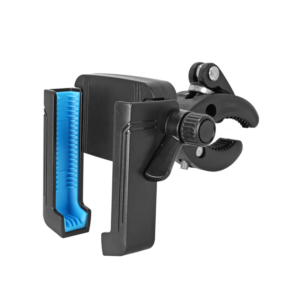 Two Wheel Phone Holder Bicycle Phone Holder Outdoor Electric Vehicle/Scooter/Mountain Bike Motorcycle Phone Holder Manual clip
