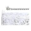 MICHAEL KORS Brand logo chain shoulder strap cowhide shoulder bag women's silver