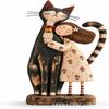 The Little Prince Fox Wooden Flat Decorative Item Fairytale Home Decor Christmas Craft Desktop Ornament