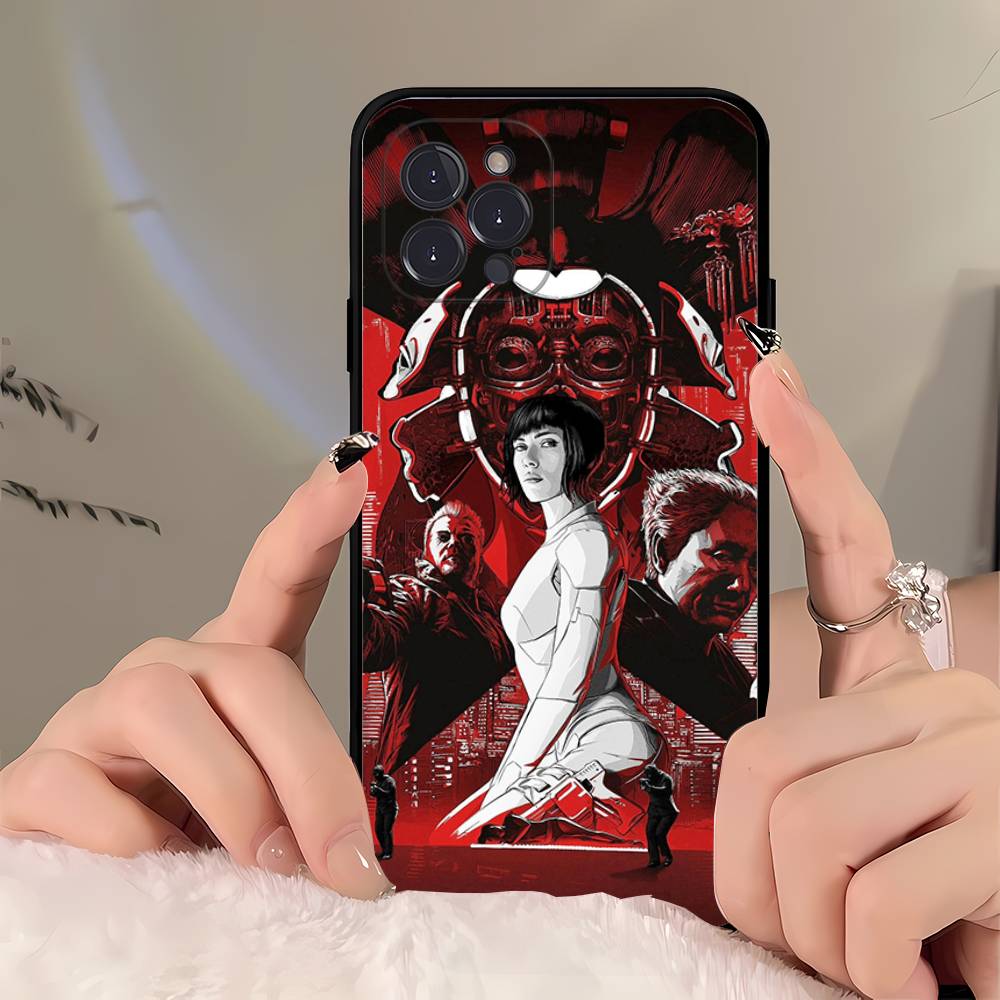 Anime G-ghost In The S-shell Cartoon Phone Case For IPhone 16 15 14 11 12 13 Mini Pro XS Max Cover 6 7 8 Plus X Funda Shell