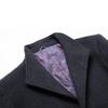 Korean Version of Fashion Men's Woolen Coat Casual Wool Men's Trench Coat Non-ironing Woolen Coat Jacket