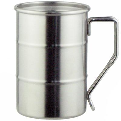 Nagao Drum Mug, Double Walled, 18-8 Stainless Steel, Made In Japan
