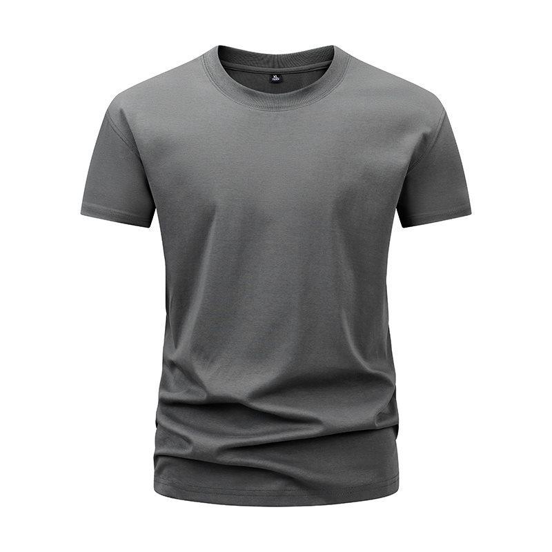 

Men s Loose-Fit 250g Heavyweight True Shoulder Round Neck Short Sleeve T-Shirt 3XL