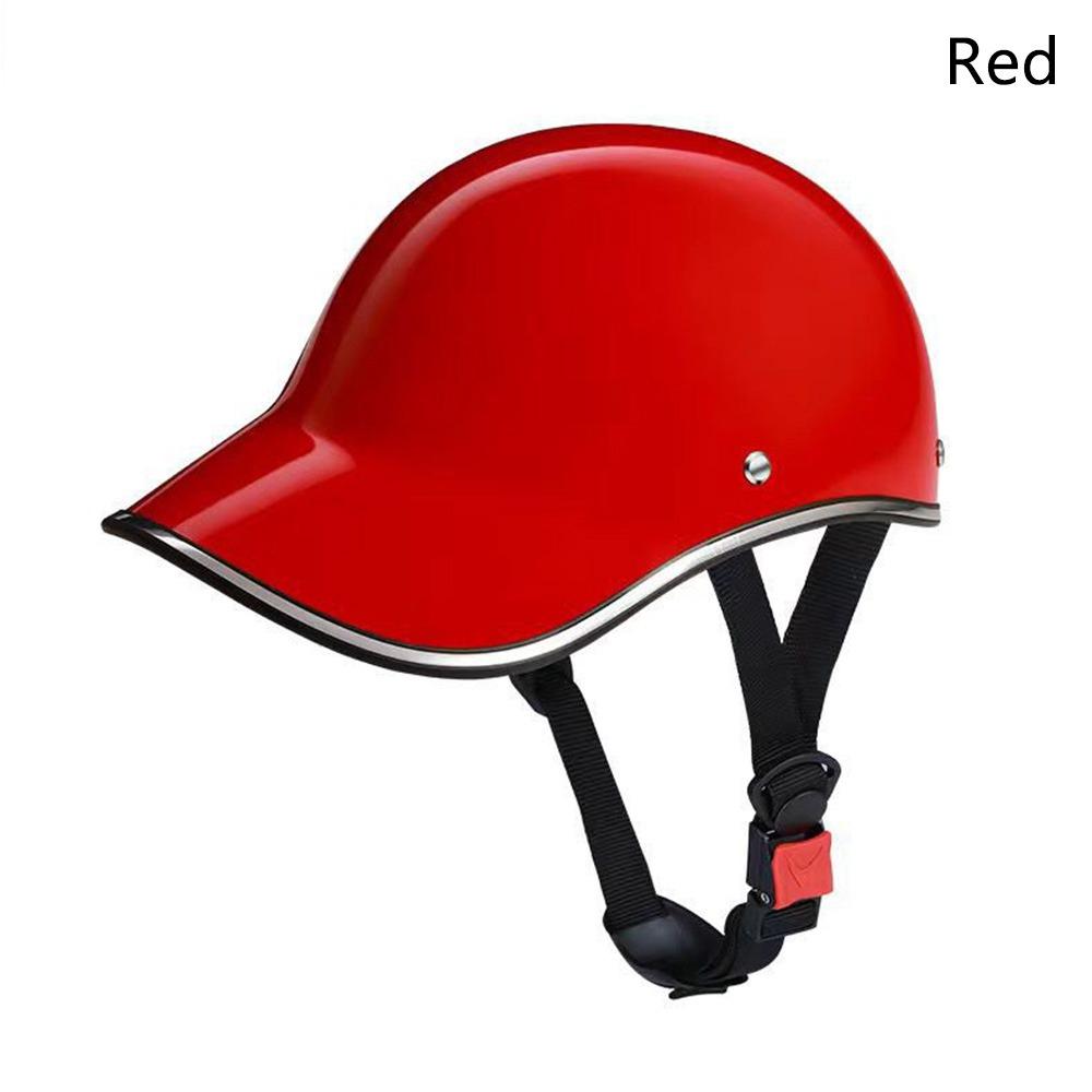 1Pcs with Adjustable Strap Safety Helmet Universal Baseball Cap Hat  Electric Bicycle Accessories