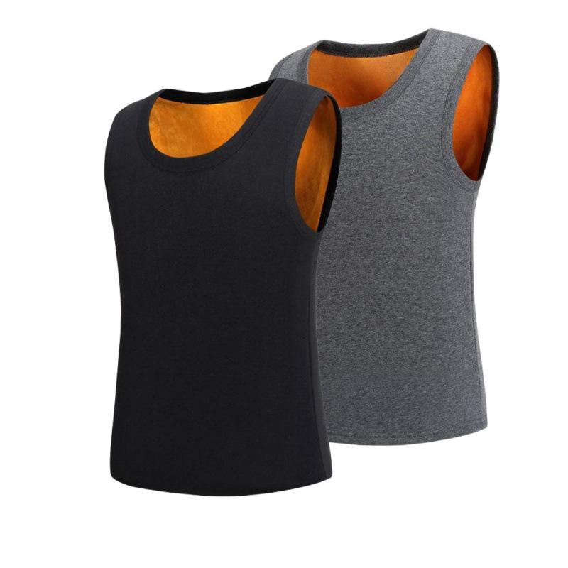 Men's Fleece-Lined Thermal Vest: Super Soft, Thickened Warmth for Autumn & Winter