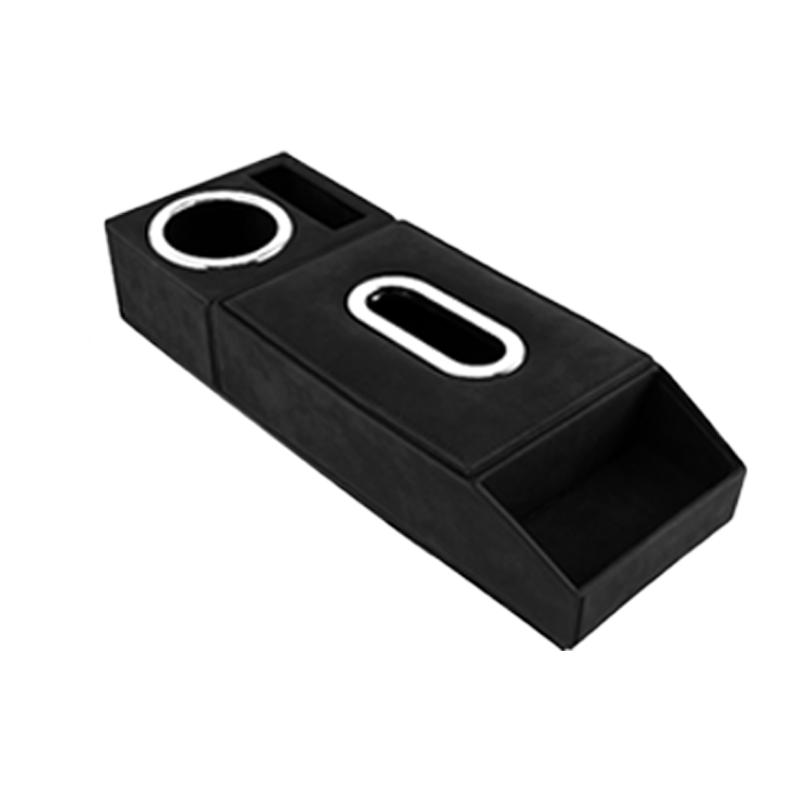 SEAMETAL Car Armrest Mat Height Increase Pad Car Tissue Storage Box Cup Holder Armrest Protect Cushion Elbow Support Arm Cover