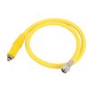 Diving Medium Pressure Hose 31.5 Inch PVC Aluminum Medium Pressure Tube for Second Stage Regulator Scuba Diving